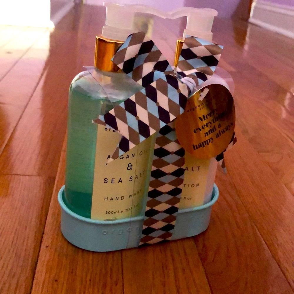 Argan Oil and Sea Salt Hand Wash and Lotion